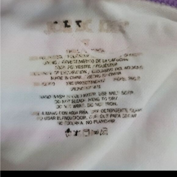 Butterfly open side striped summer fun bathing sui - Picture 5 of 5